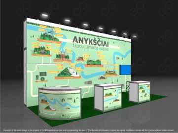 Turizmo parodoje  anykštėnai kvies šūkiu „Anykščiai – žalioji Lietuvos viršūnė!“