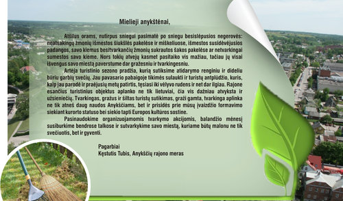 Kviečiame švarinti miestą
