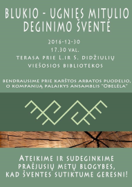 Kviečia sudeginti Ugnies Mitulį  ir praeinančių metų negandas