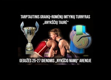 Anykščiuose prasideda tarptautinis graikų-romėnų imtynių turnyras