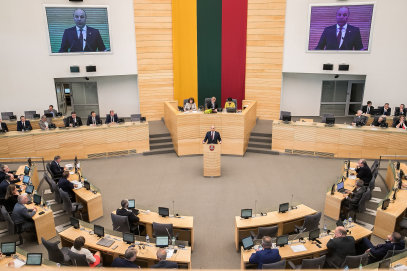 Seime paminėtos Gegužės 3-iosios Konstitucijos metinės