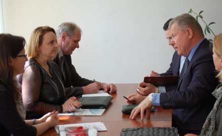 Anykščiuose lankėsi Sveikatos apsaugos ministerijos atstovės