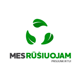 Tapk aktyviu aplinkosaugos projekto „Mes rūšiuojam. Vasara“ dalyviu!