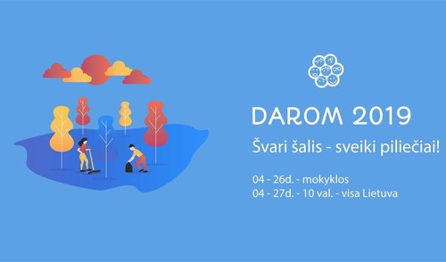 Seimo Pirmininkas kviečia į akciją „Darom“: išnaudokite šią saulėtą pavasario dieną Lietuvai pažinti