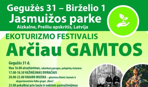 Kviečiame dalyvauti eko turizmo festivalyje „Tuvak DABAI“