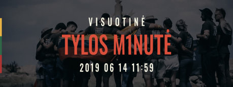 VISUOTINĖ TYLOS M1NUTĖ