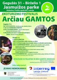 Kviečiame dalyvauti eko turizmo festivalyje „Tuvak DABAI“