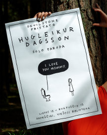  Hugleikur Dagsson atvyksta į „Devilstone“ festivalį atidaryti savo darbų parodos 