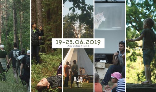 Miško festivalis Anykščių šilelyje – bendruomeniškumo ir sugyvenimo su gamta dirbtuvės