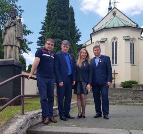 Anykščių delegacijos vizitas Slovakijoje