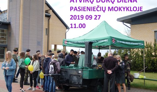 VSAT Pasieniečių mokykla kviečia į atvirų durų dieną