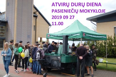 VSAT Pasieniečių mokykla kviečia į atvirų durų dieną