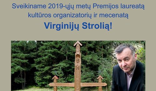VIRGINIJUI STROLIAI – TERESĖS MIKELIŪNAITĖS KULTŪROS PREMIJA