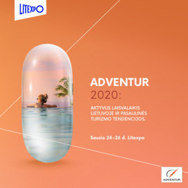 ANYKŠČIAI TARPTAUTINĖJE TURIZMO PARODOJE ADVENTUR 2020