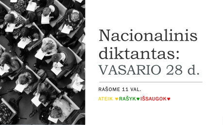 Nacionalinis diktantas Anykščiuose