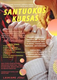 Susitikimų ciklas Anykščių šeimoms „Santuokos kursas"