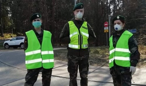 Savaitgalį Anykščių šaulių kuopos nariai patruliavo miesto poilsinėse ir rekreacinėse teritorijose