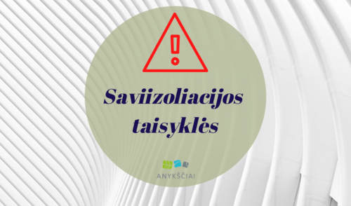 Saviizoliacijos taisyklės