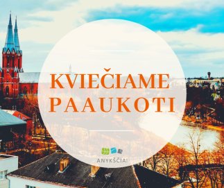Kreipiamės į Anykščių rajono gyventojus, verslininkus, galinčius paaukoti apsauginių priemonių