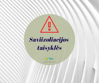 Saviizoliacijos taisyklės