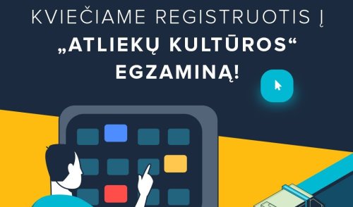 KVIEČIAME DALYVAUTI ATLIEKŲ KULTŪROS EGZAMINE