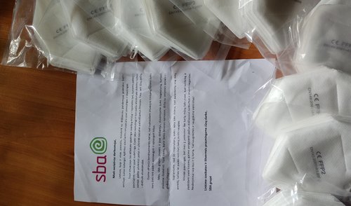 Socialiniams darbuotojams - SBA įmonių grupės dovanoti respiratoriai