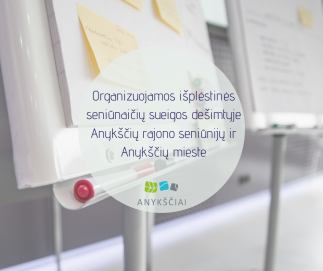 Š. m. balandžio 14 d. organizuojamos išplėstinės seniūnaičių sueigos dešimtyje Anykščių rajono...