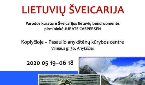 Šveicarijos lietuvių bendruomenės fotografijų paroda  „Lietuvių Šveicarija"