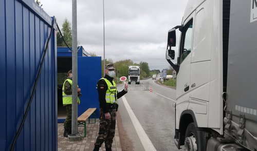 NUO BIRŽELIO 1 D. NAIKINAMA SIENOS SU LATVIJA KONTROLĖ