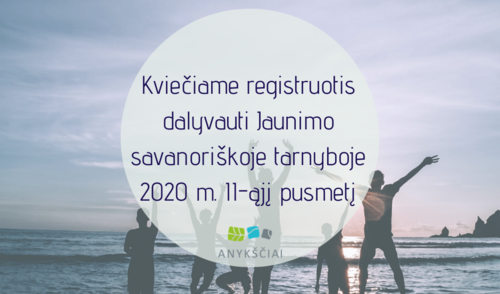 Prasidėjo naujų savanorių registracija