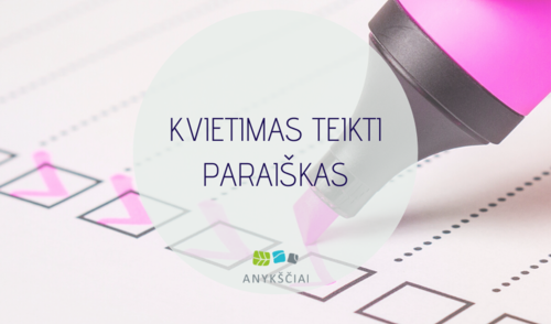 KVIETIMAS TEIKTI PARAIŠKAS