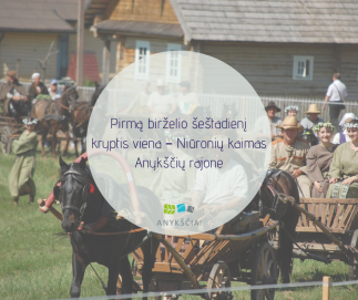 Pirmą birželio šeštadienį kryptis viena – Niūronių kaimas Anykščių rajone