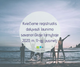 Prasidėjo naujų savanorių registracija