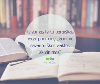 KVIETIMAS TEIKTI PARAIŠKAS