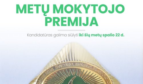 Skelbiamas konkursas lituanistinio švietimo mokytojo (dėstytojo) premijai gauti