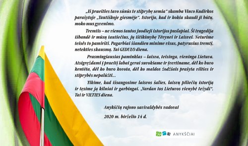 Šį sekmadienį Lietuvoje minima Gedulo ir vilties diena