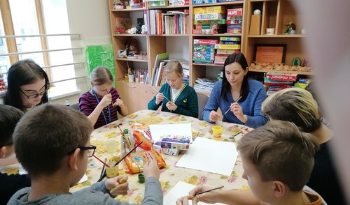 Įgyvendinamas projektas “Kartu pažinkime pasaulį”