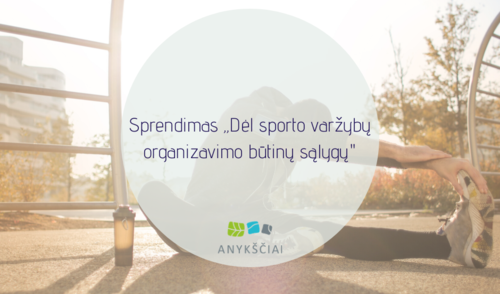 Sprendimas „Dėl sporto varžybų organizavimo būtinų sąlygų"