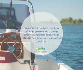 Sprendimo „Dėl reikalavimų plukdymui mažaisiais, programiniais, sportiniais, asmeniniais,...