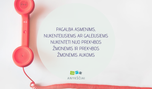 PAGALBA ASMENIMS, NUKENTĖJUSIEMS AR GALĖJUSIEMS NUKENTĖTI NUO PREKYBOS ŽMONĖMIS IR PREKYBOS...