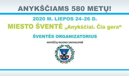 Dėkojame Anykščių miesto šventės rėmėjams