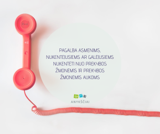 PAGALBA ASMENIMS, NUKENTĖJUSIEMS AR GALĖJUSIEMS NUKENTĖTI NUO PREKYBOS ŽMONĖMIS IR PREKYBOS...