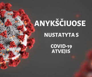 Anykščiuose nustatytas COVID-19 atvejis