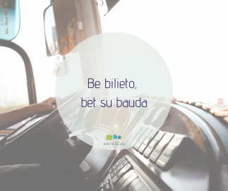 Be bilieto, bet su bauda