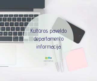 Kultūros paveldo departamento informacija