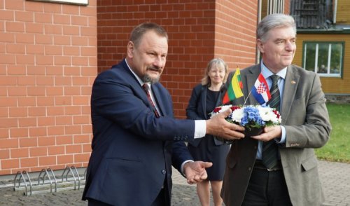 ANYKŠČIUOSE VIEŠĖJO KROATIJOS AMBASADORIUS