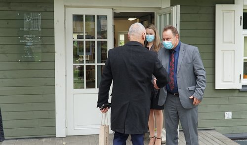 ANYKŠČIUOSE VIEŠĖJO IZRAELIO AMBASADORIUS