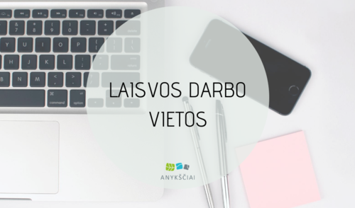 Laisvos darbo vietos