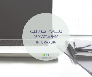 Kultūros paveldo departamento informacija
