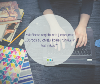Kviečiame registruotis į mokymus „Darbas su atveju: kokie įrankiai ir technikos?”